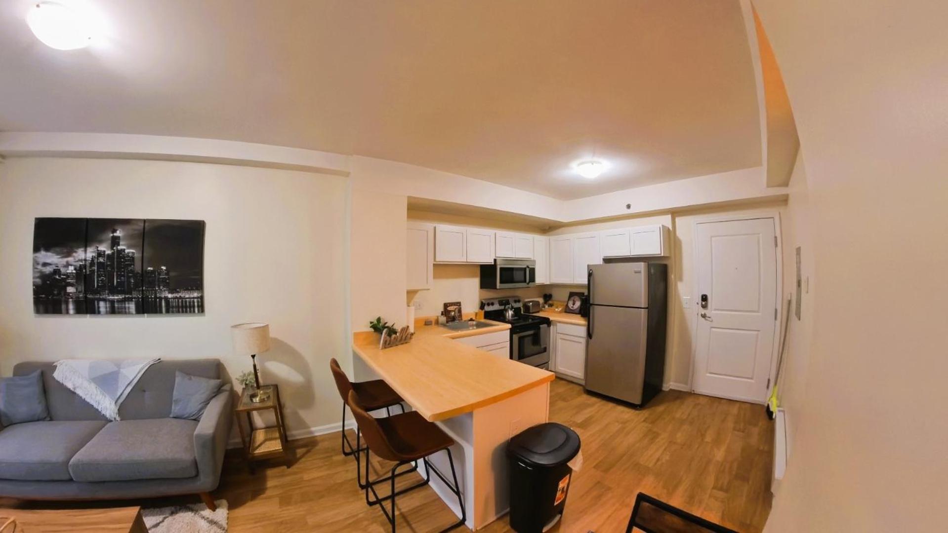 Prime City Center Location! 2Br Near Everything! Detroit Exterior photo